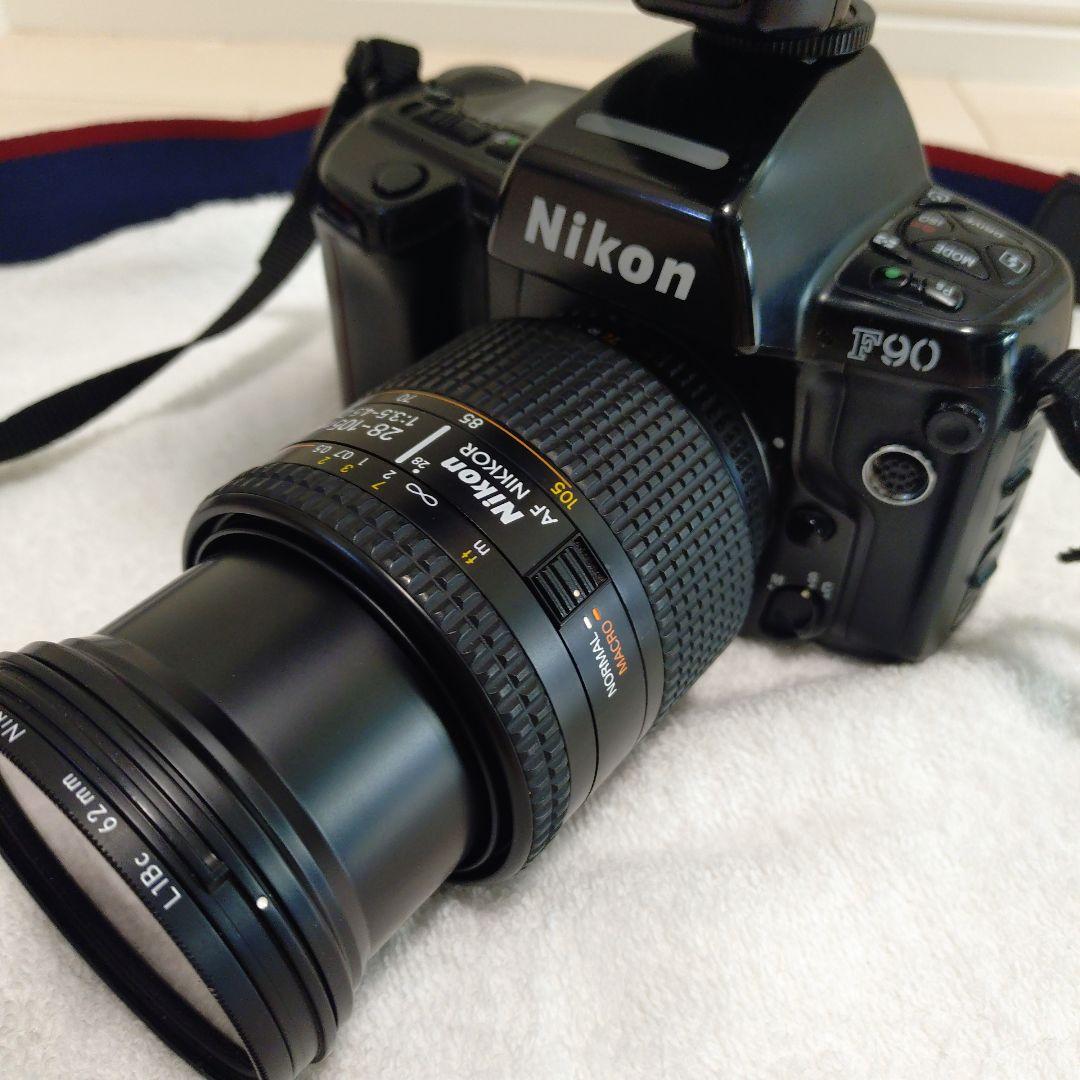 ★動作確認済み　Nikon F90 フィルム一眼レフカメラセット