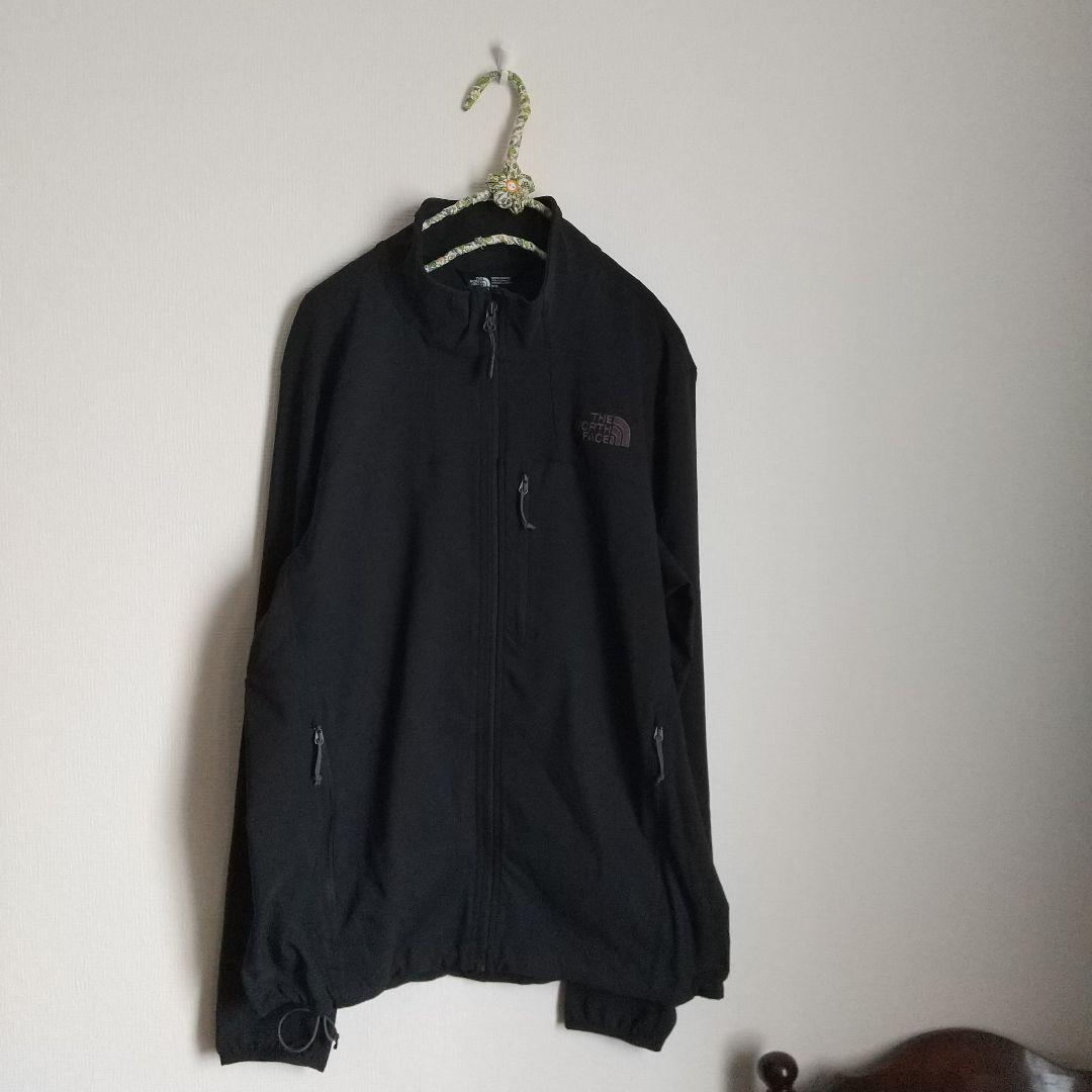 セールお値下げnorthノースフェイス★黒アウタージャケットロゴ