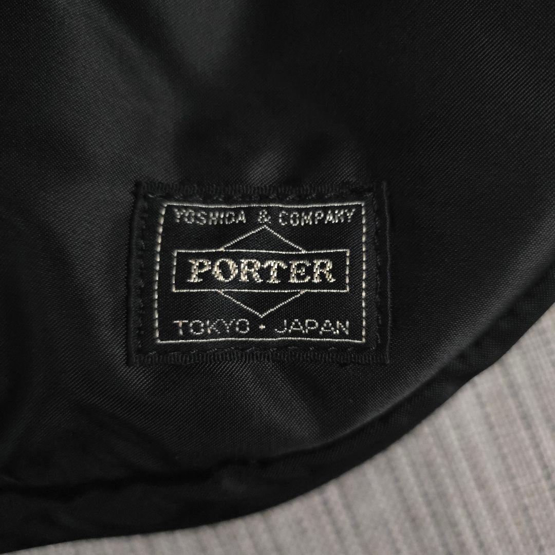未使用に近い　PORTER　タンカー　ショルダーバッグ　最終モデル　オーバル　黒
