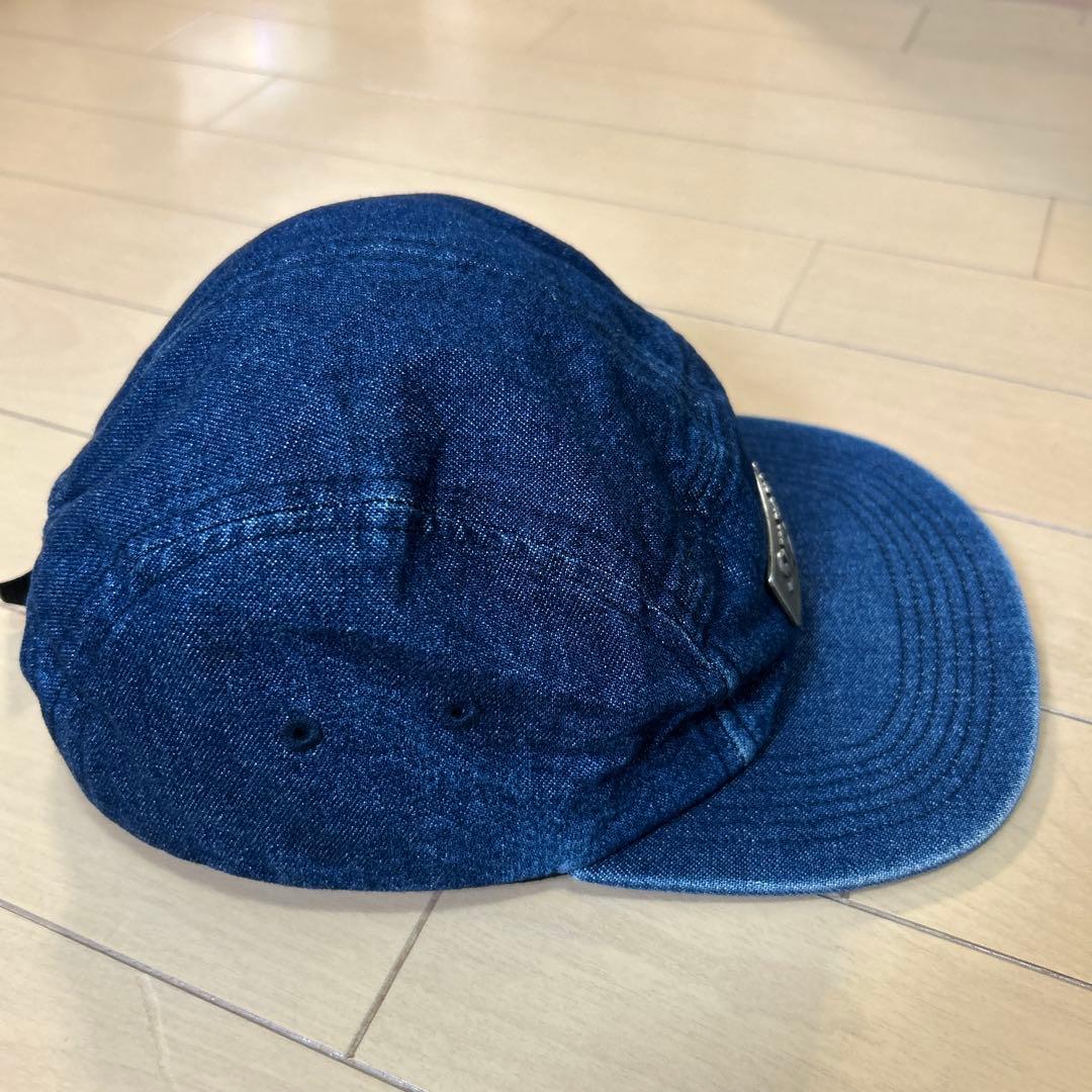 Supreme デニムキャップ バックストラップ付き
