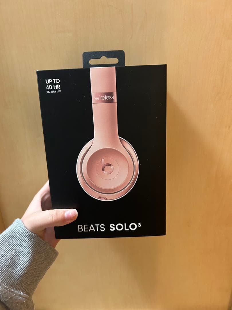 BEATS SOLO3 ワイヤレスヘッドフォン ローズゴールド