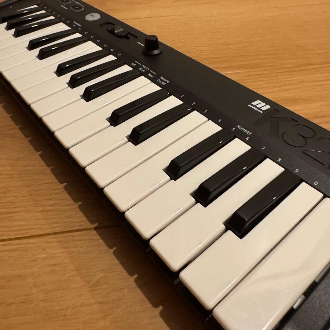 MIDITECHミディテック K32S MIDIキーボード ケース付き