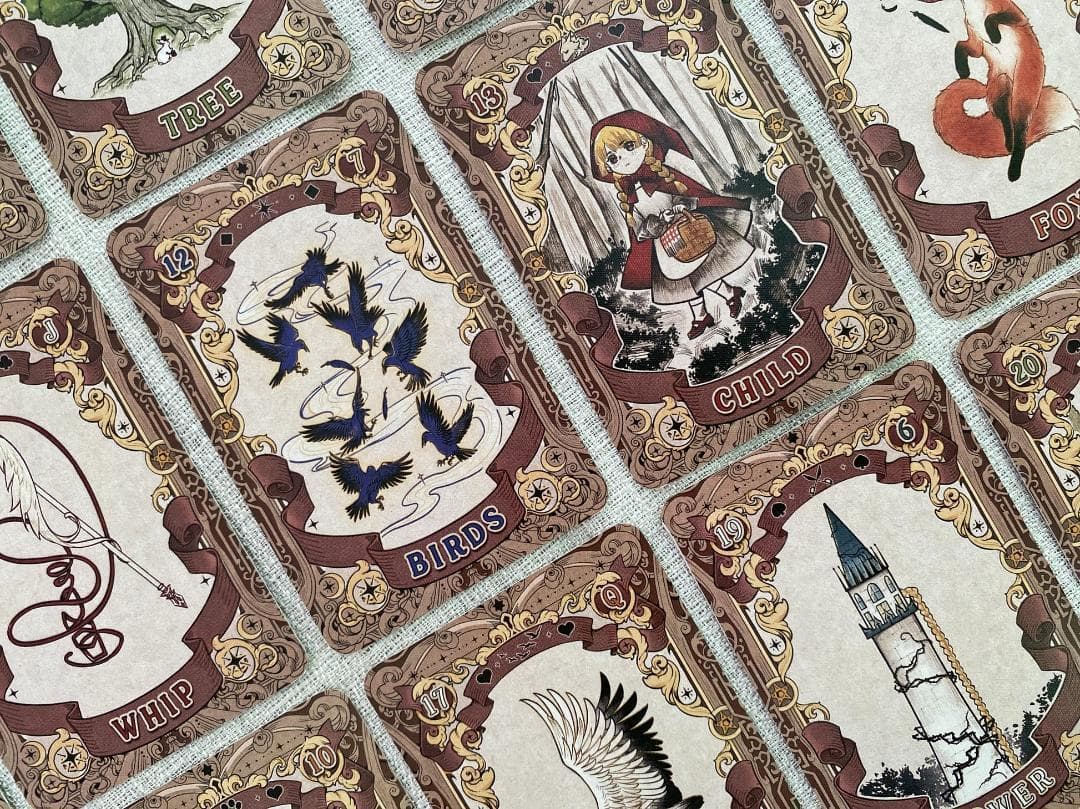 【正規品】超レア✨海外インディーズデッキ✨おとぎ話の夢のルノルマンカード