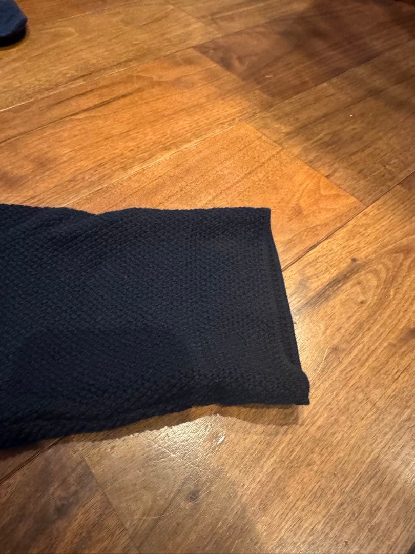 新品試着のみ LARDINI ラルディーニ ニットジャケット ネイビー M