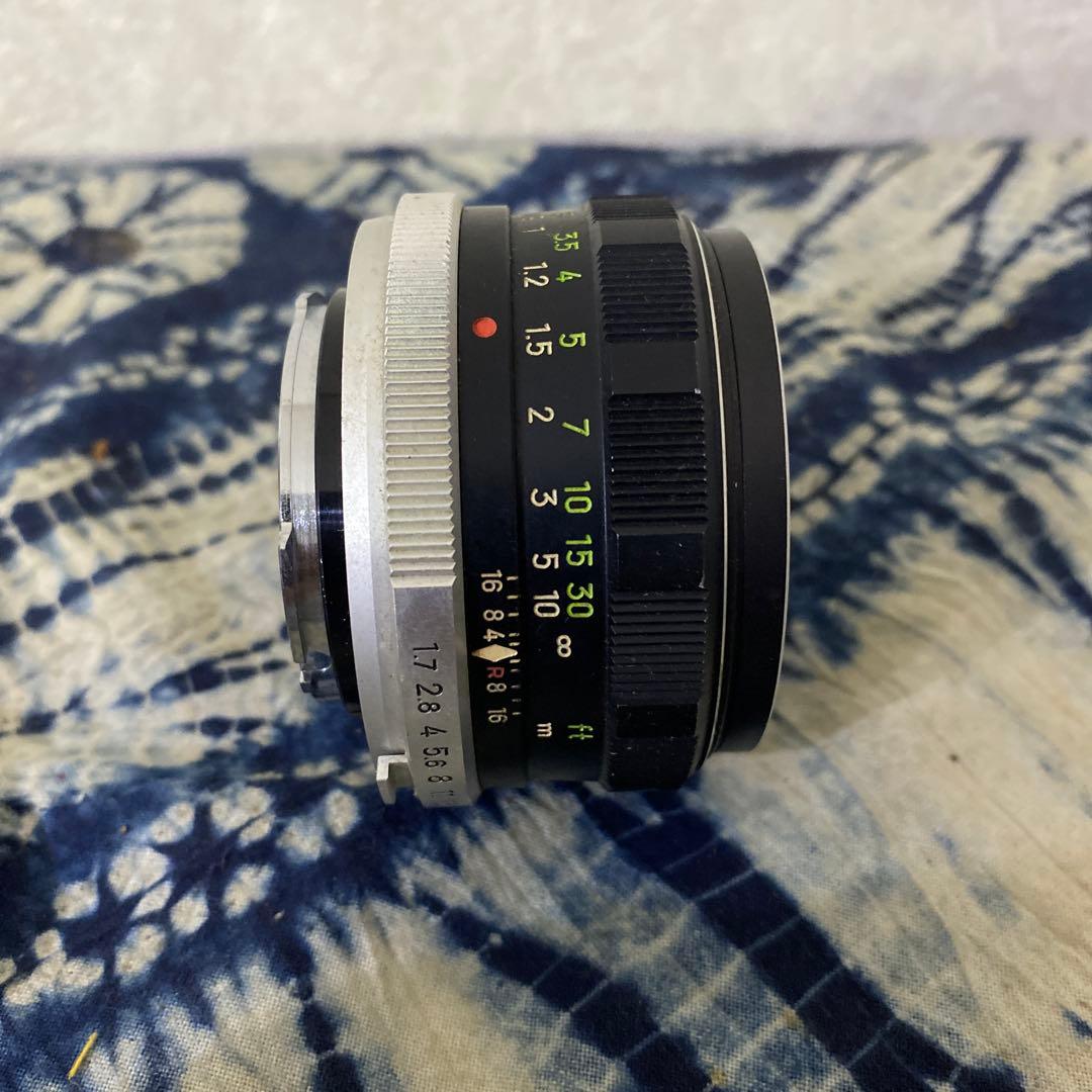 ミノルタ MC ROKKOR-PF 55mm 1:1.7 カメラレンズ