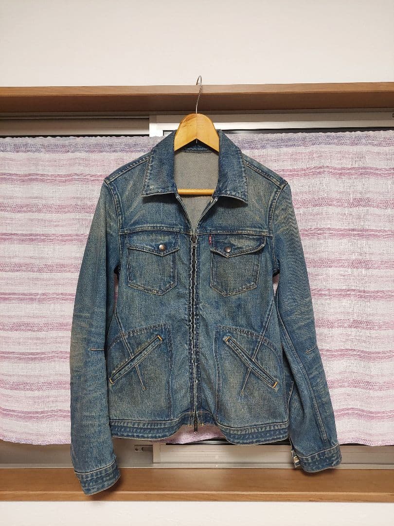 ナンバーナイン　07春夏ABOUT A BOY期　デニムジャケット　音符