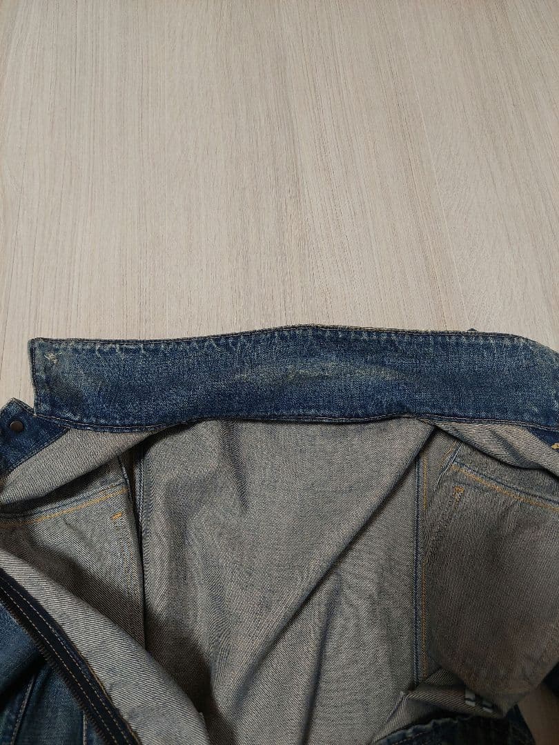 ナンバーナイン　07春夏ABOUT A BOY期　デニムジャケット　音符