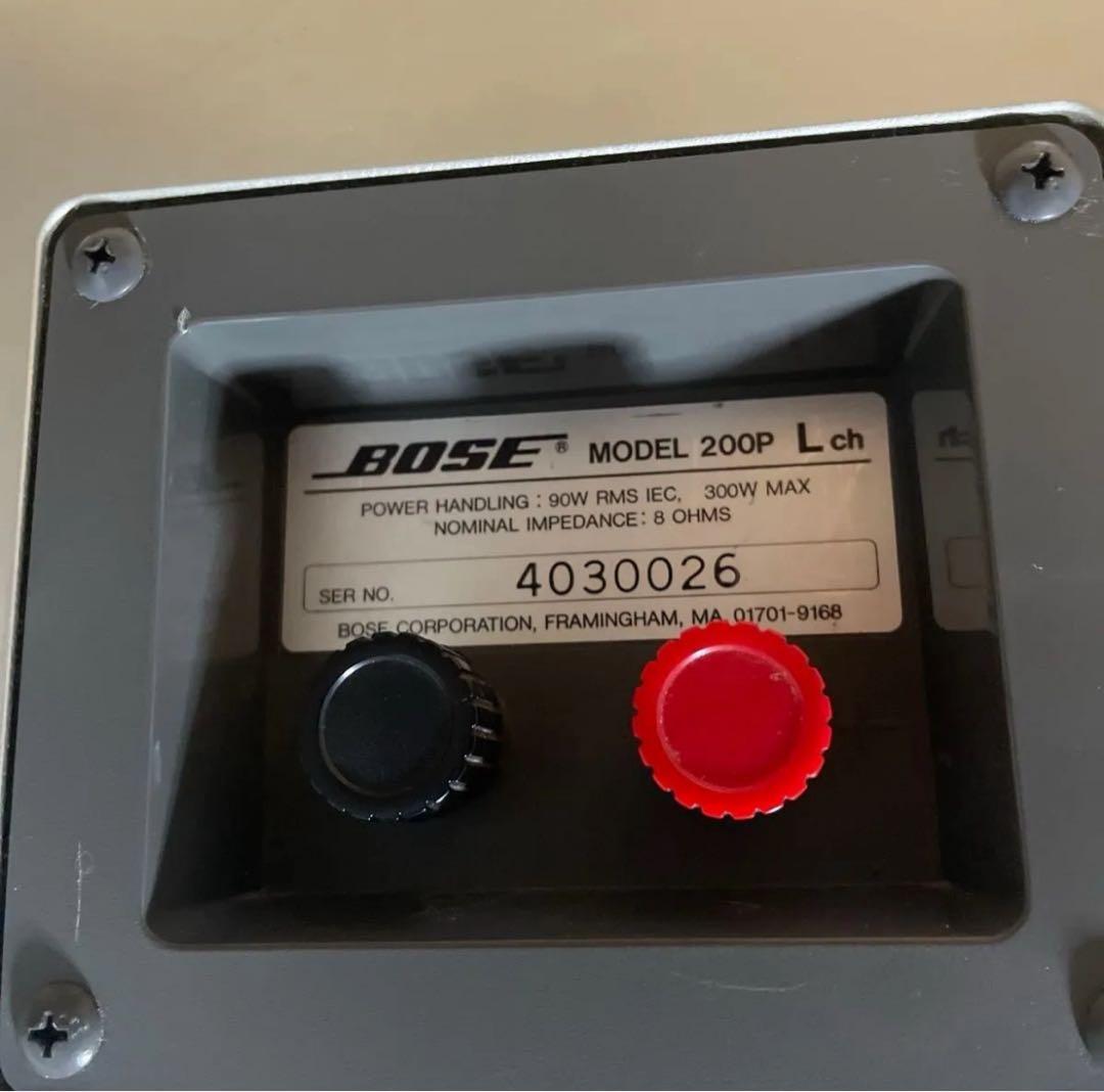 BOSE 200P スピーカー　ペア