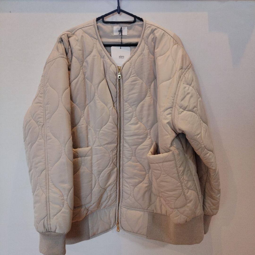 にゃんこ☆siro de labonte☆キルティングMA-1☆ M