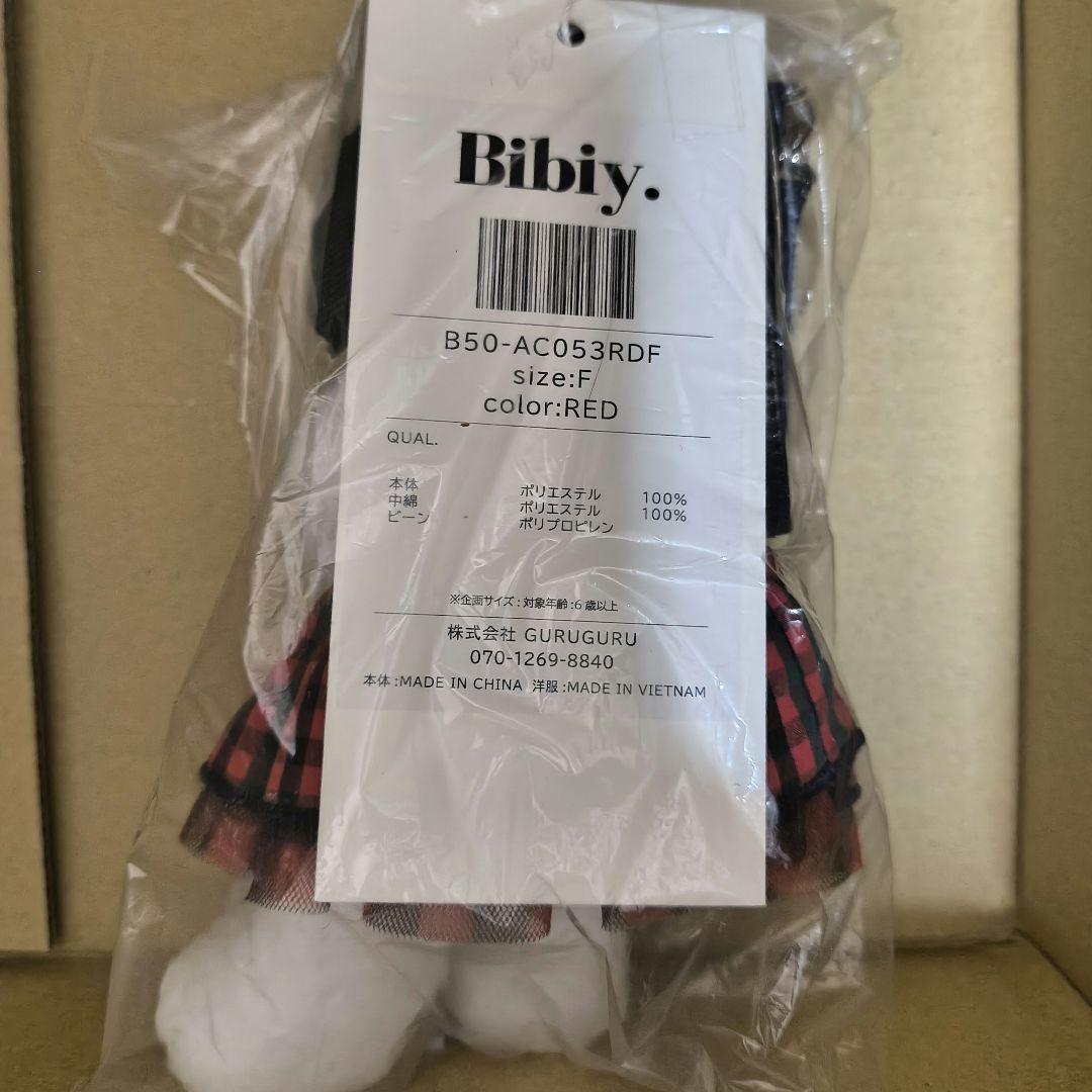 familiar × Bibiy. MASCOT BEAR 赤