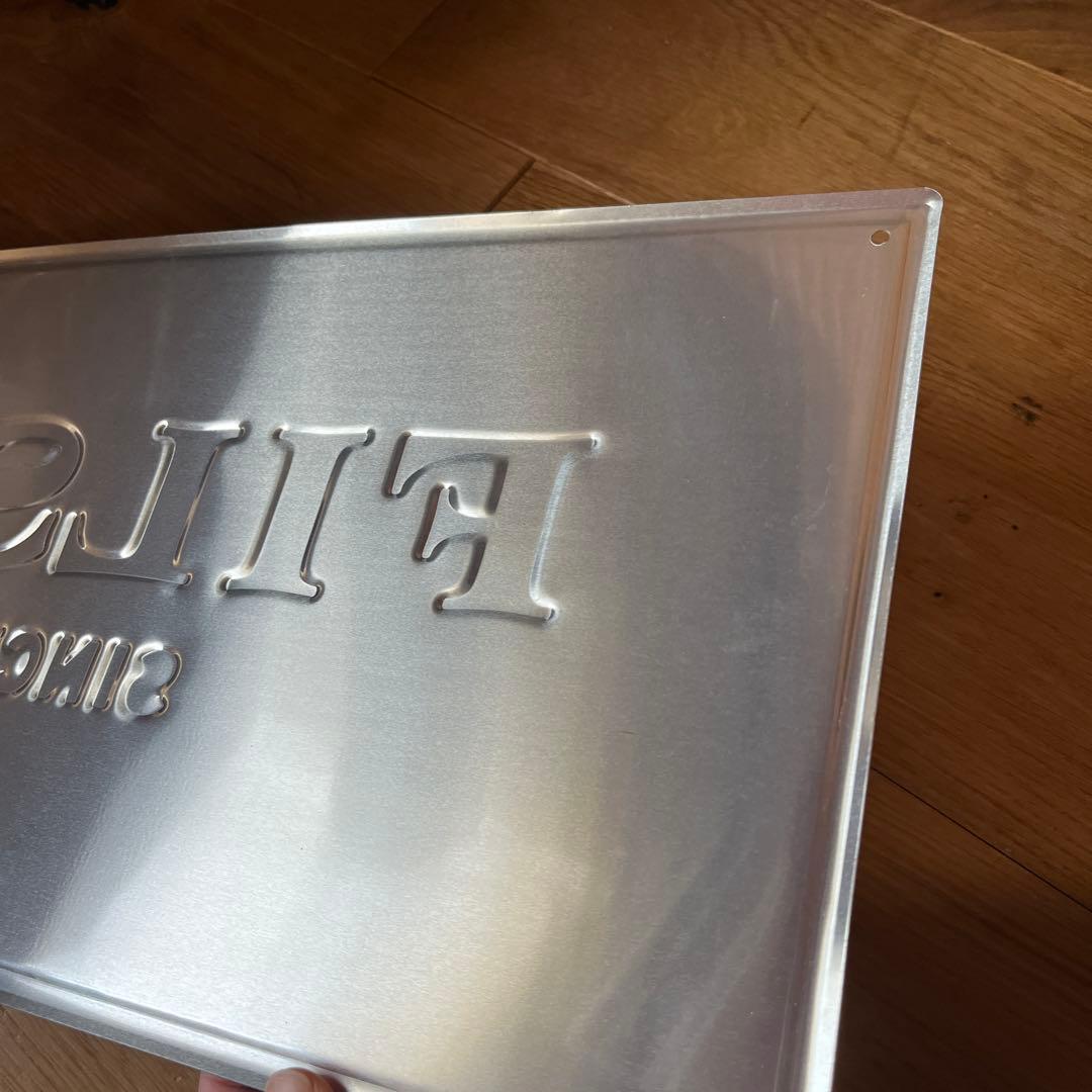 値下げ◎フィルソン　FILSON ティンサイン　看板　ディスプレイ