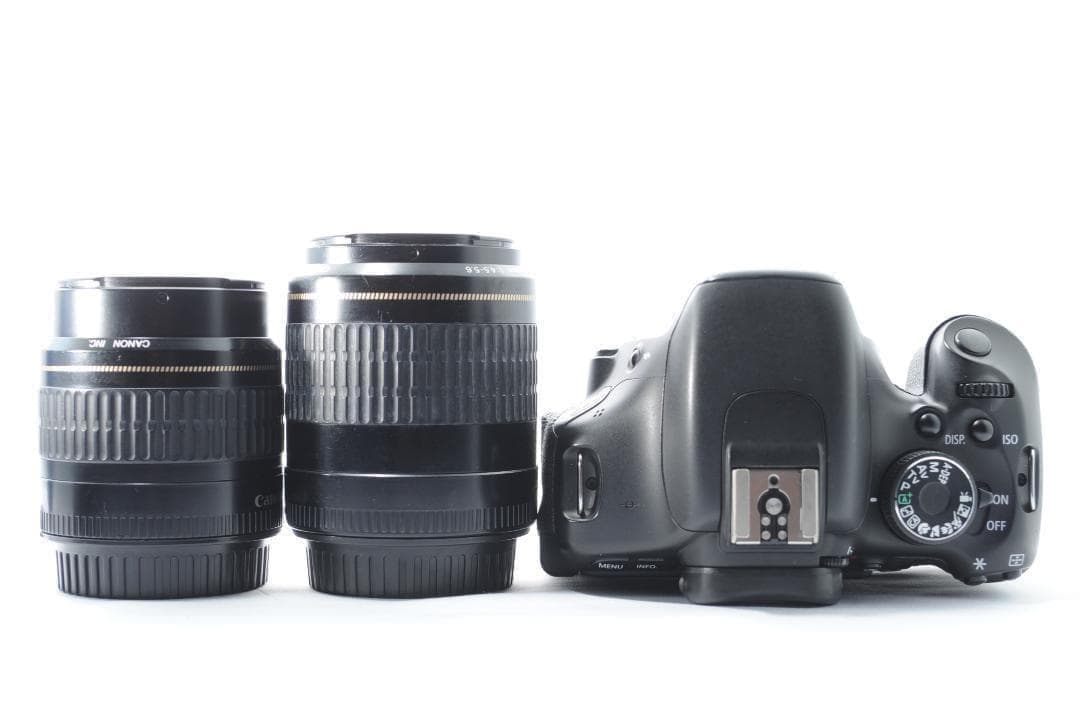 家族も風景も綺麗に❤️Canon Kiss X5✨望遠＆標準Wレンズですぐに使え