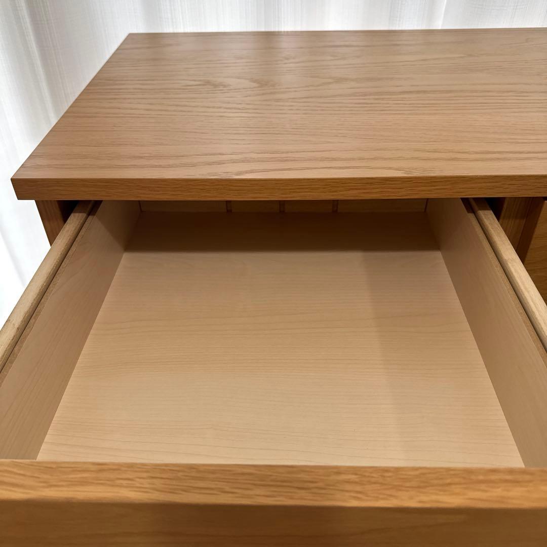 無印良品 木製キャビネット オーク材