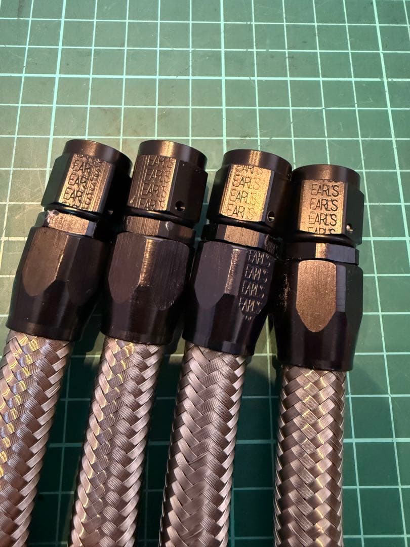 アクティブ　CBX400F ラウンドオイルクーラー　サイド廻し　アールズ