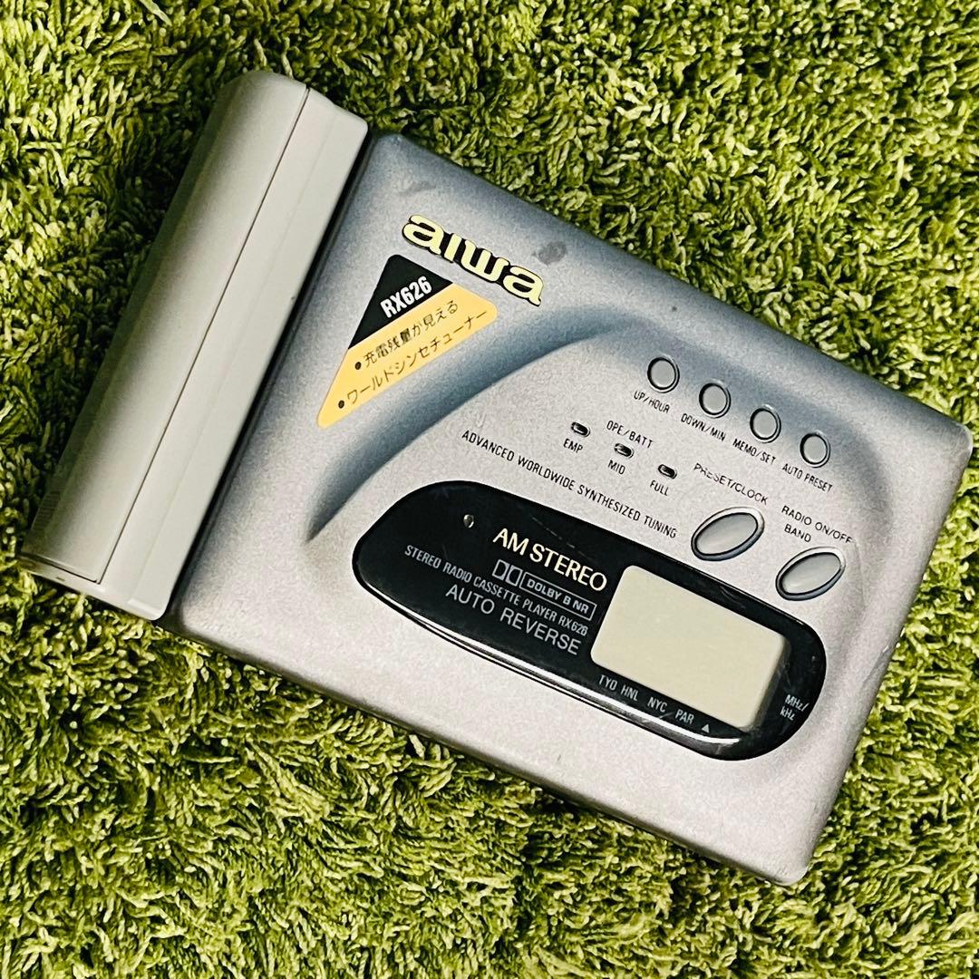 アイワ AIWA HS-RX626 ポータブルラジオカセットプレーヤー