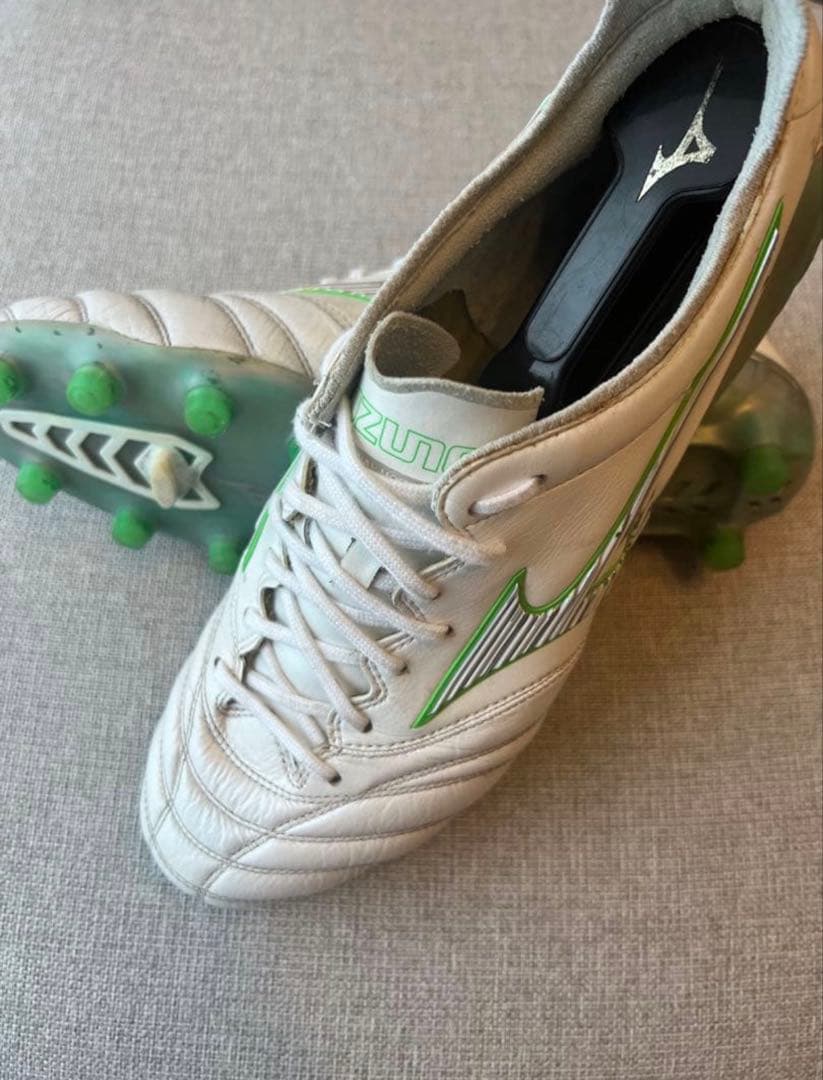 ミズノ モレリア NEO 3 JAPAN(ホワイト×グリーン)