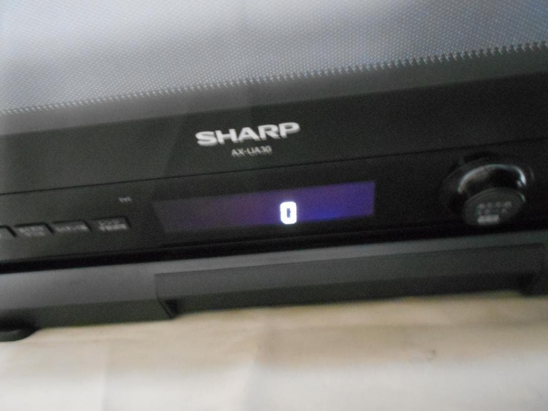 ジャンク SHARPヘルシオAX-UA30 22L 付属品完備 外箱有 初期化済