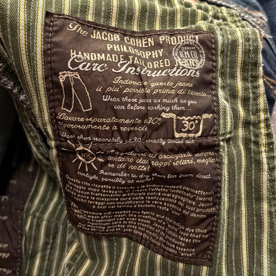 パンツ JACOBCOHEN denim italy pw688 indigo 31