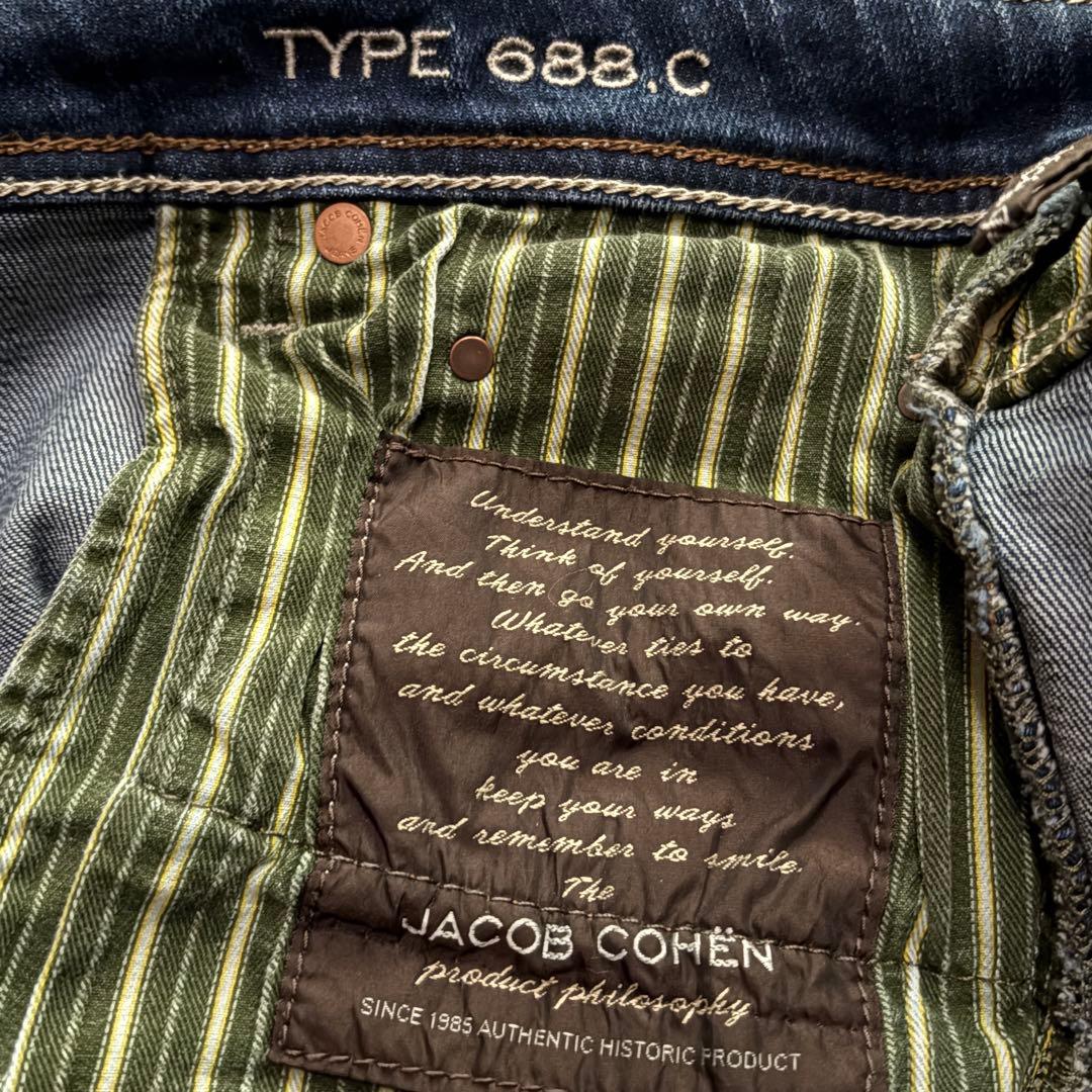 パンツ JACOBCOHEN denim italy pw688 indigo 31