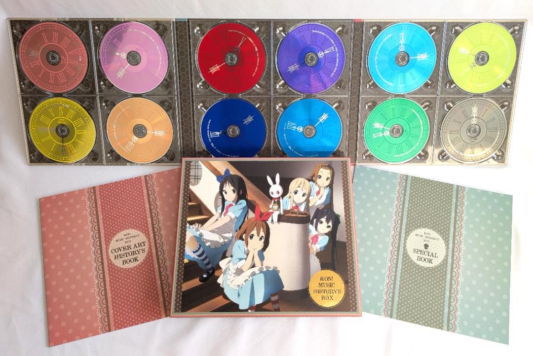けいおん！ MUSIC HISTORY'S BOX／CD12枚＆ブックレット2冊
