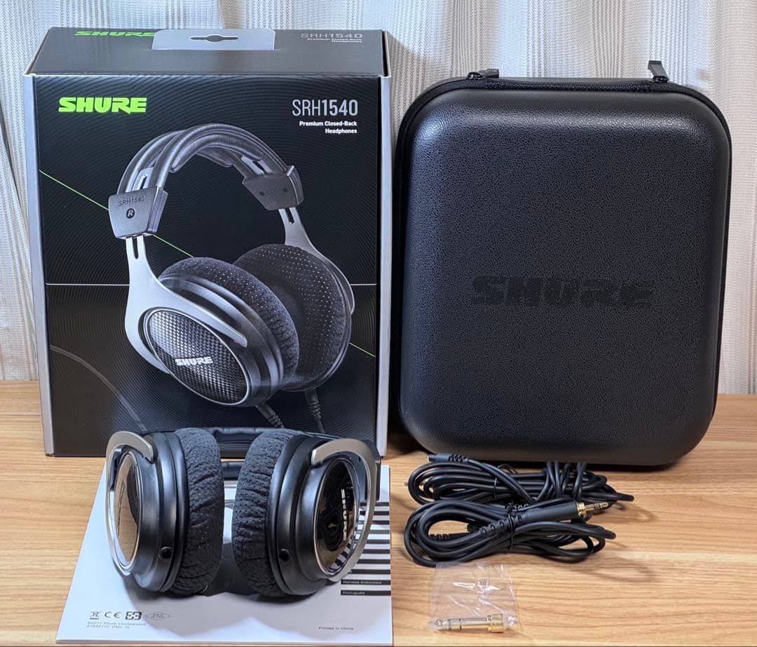 ヘッドホン SHURE SRH1540