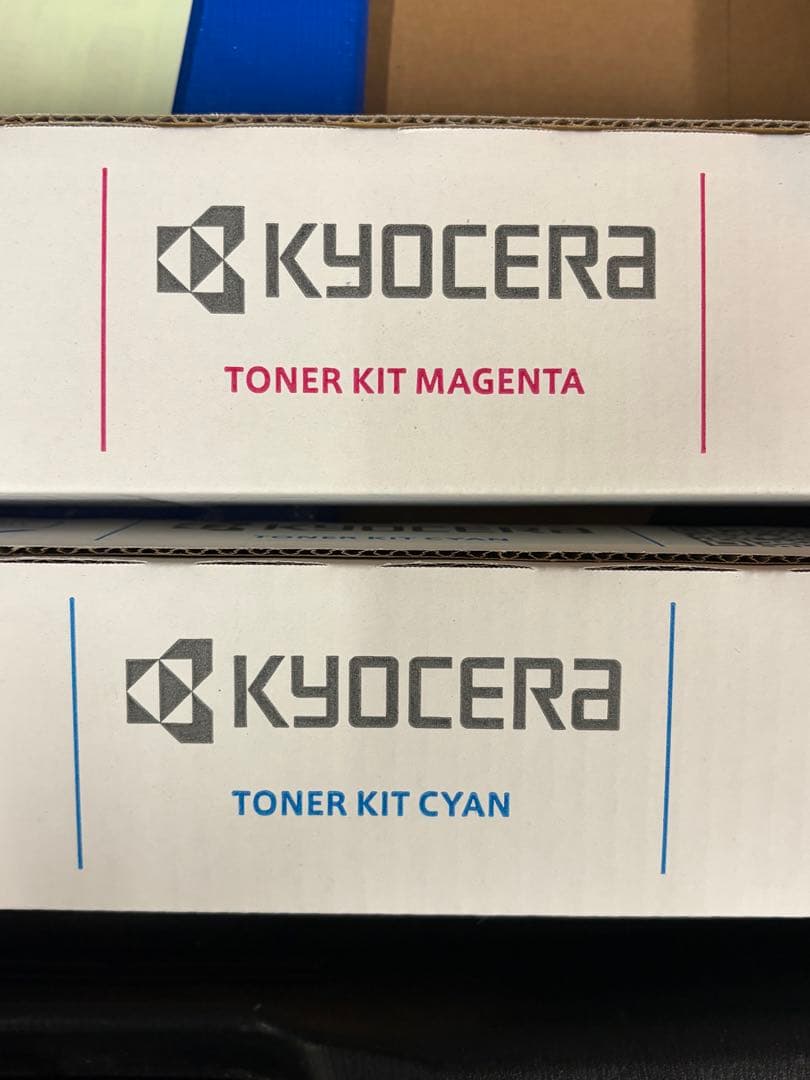 KYOCERA トナーカートリッジ マゼンタ シアン セット