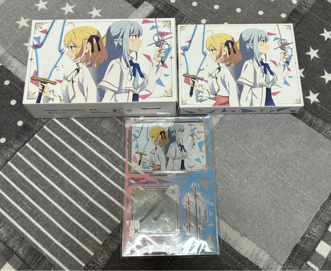 転生王女と天才令嬢の魔法革命 ワイヤレスイヤホン　充電器　アクリルスタンド