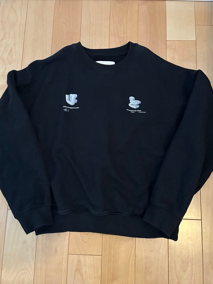 GADID ANONIEM スエット　ブラック