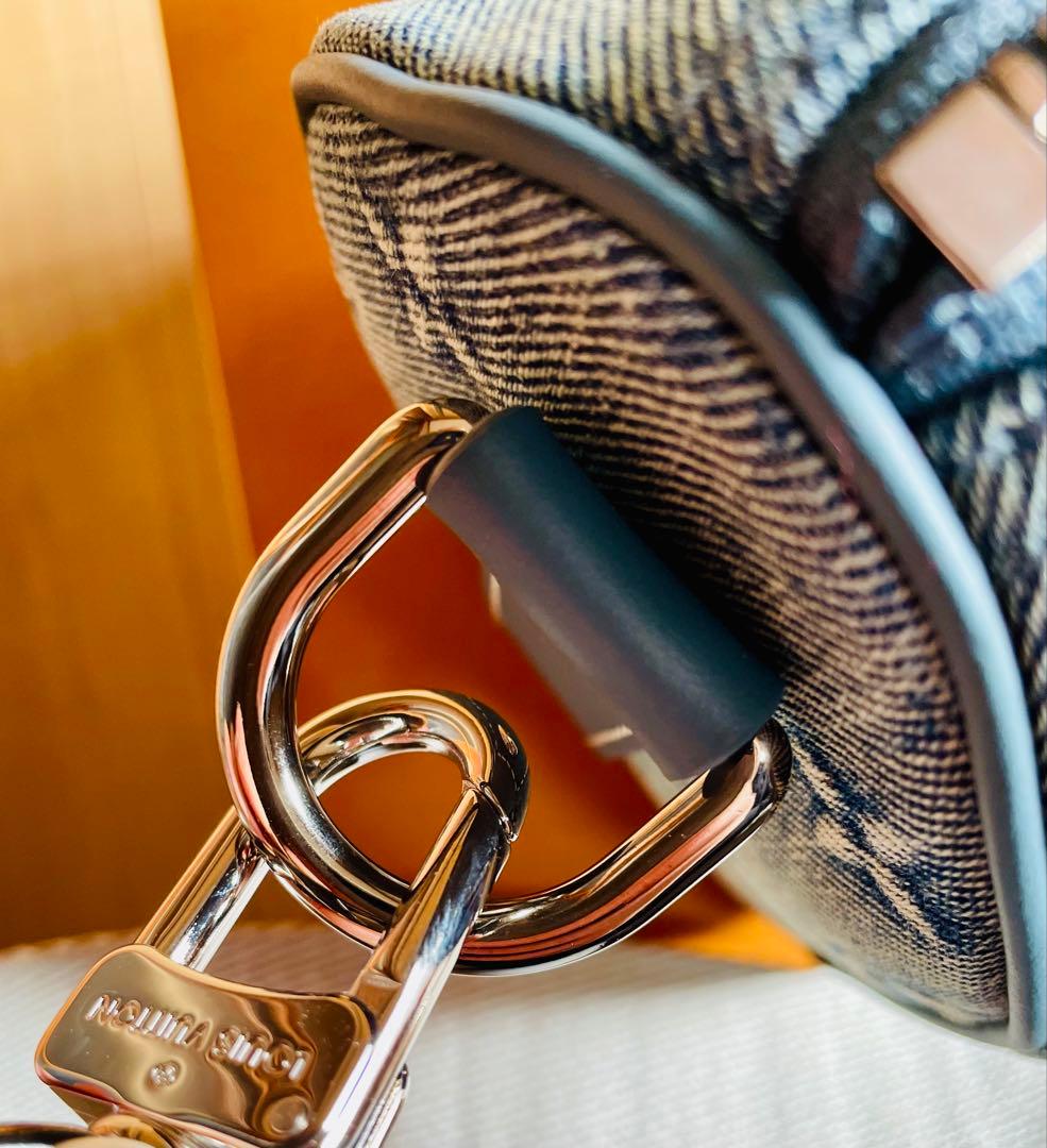 美品　ルイヴィトン　キーポル25 デニムモノグラム