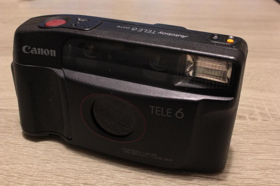 【美品】Canon Autoboy TELE 6 コンパクトフィルムカメラ