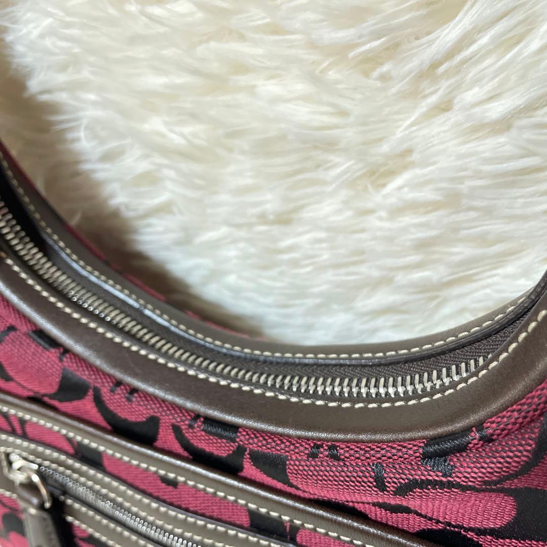 コーチ シグネチャー 柄 ホーボー Y2K ワンショルダー　6045