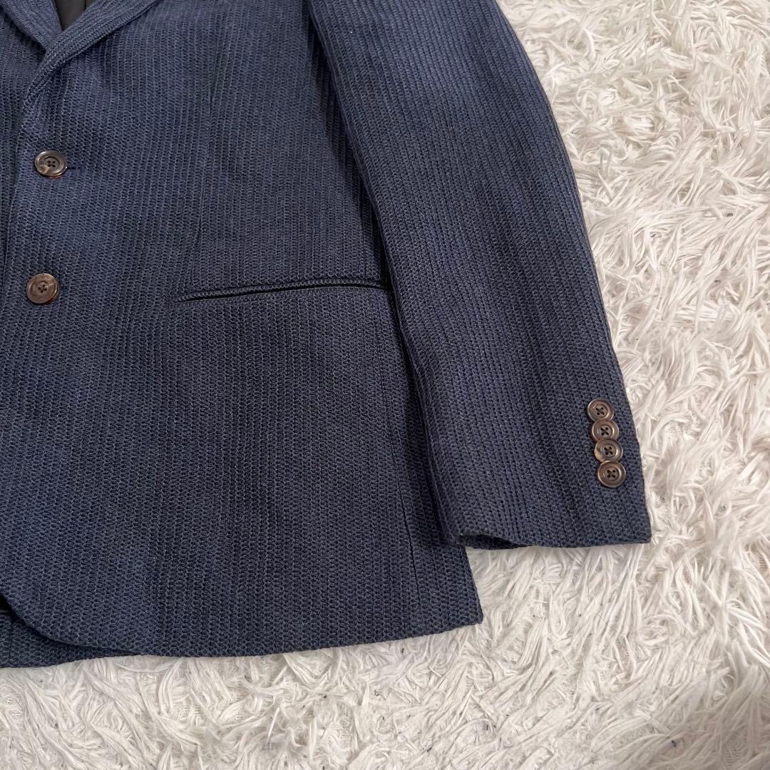 美品✨現行 ポールスミス ジャケット ニット アンコン ドット裏地 総裏 M