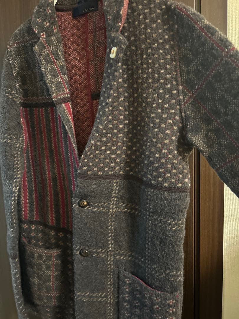 LARDINI ラルディーニ パッチワーク テーラードジャケット M