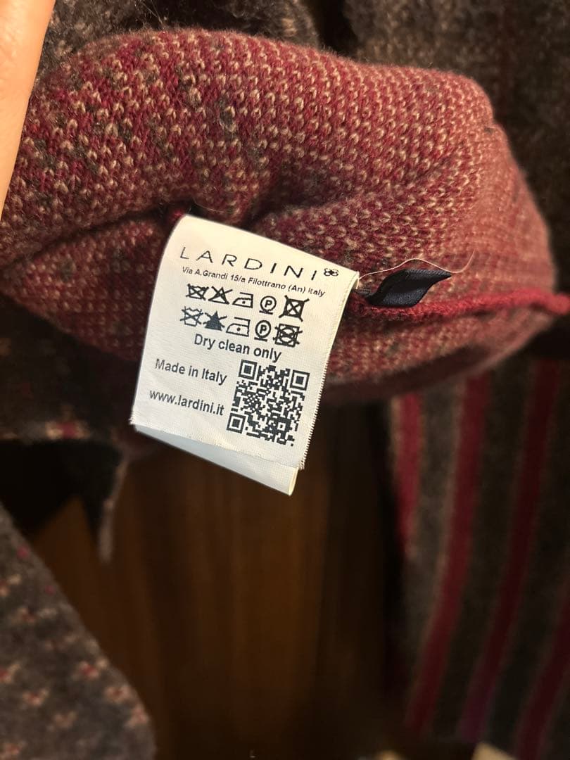 LARDINI ラルディーニ パッチワーク テーラードジャケット M