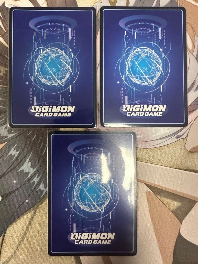 デジモンカード　時の狭間劇場　 Rパラレル　3枚セットBT24-100