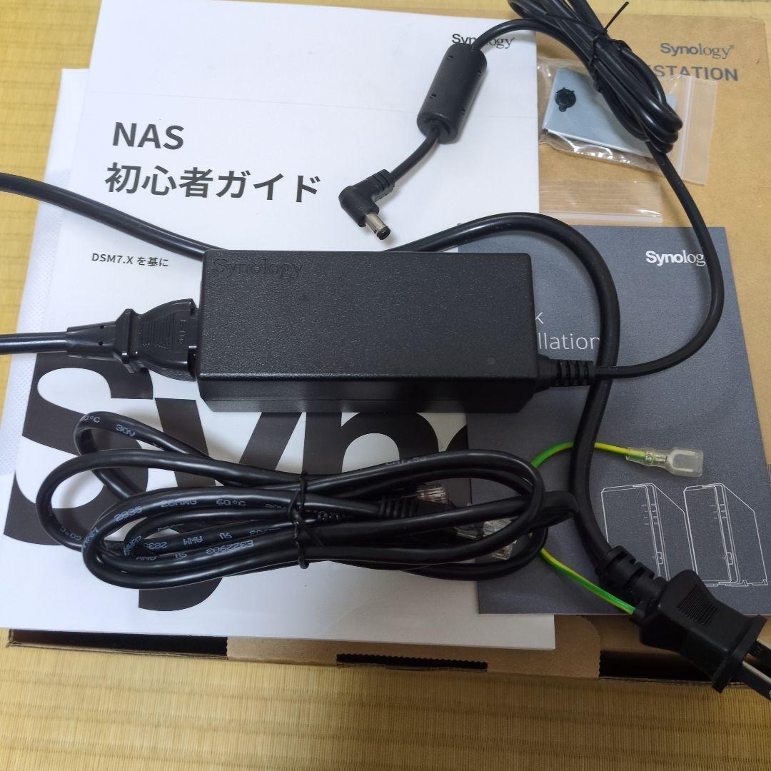 Synology DS220j NAS 動作確認・初期化済　元箱付属