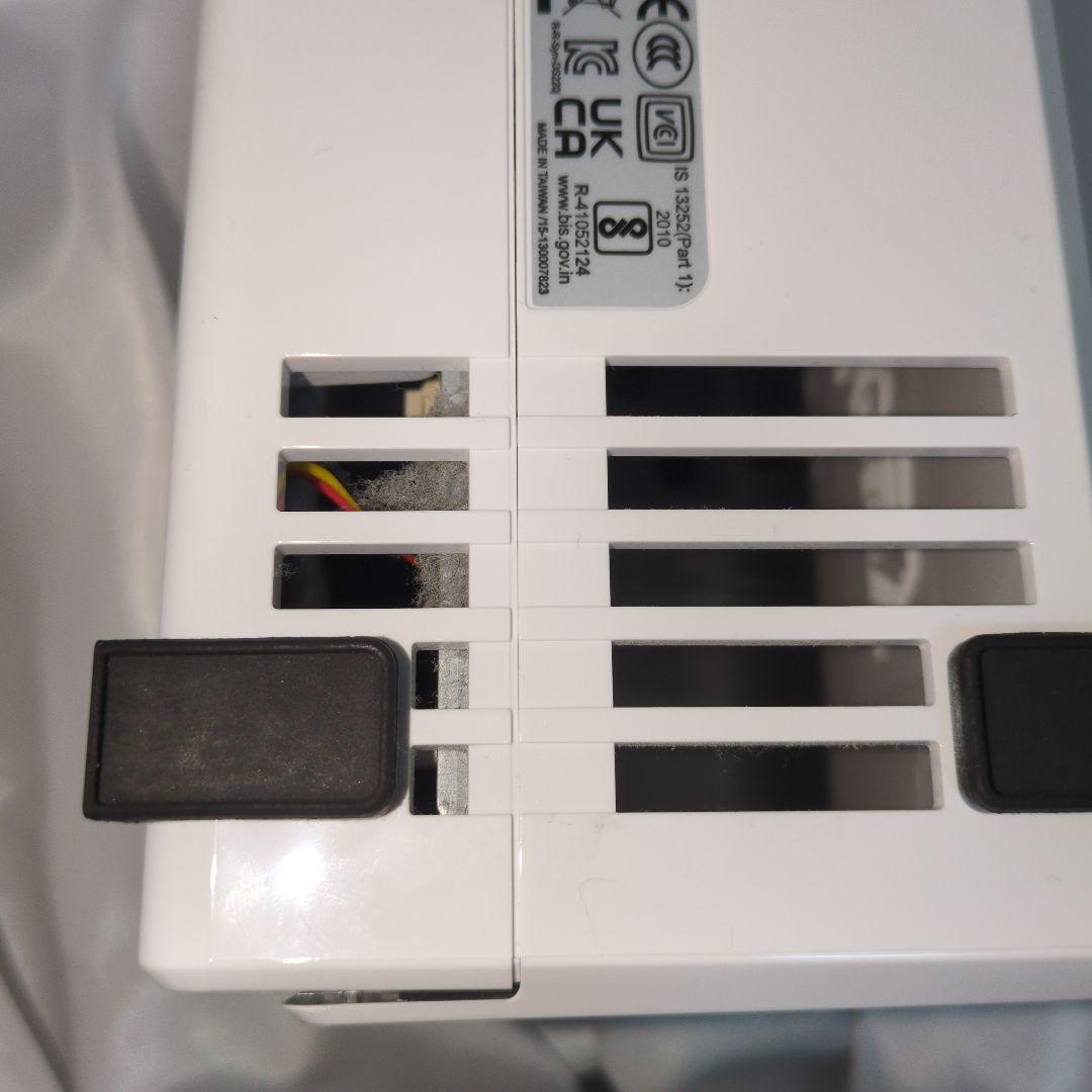 Synology DS220j NAS 動作確認・初期化済　元箱付属