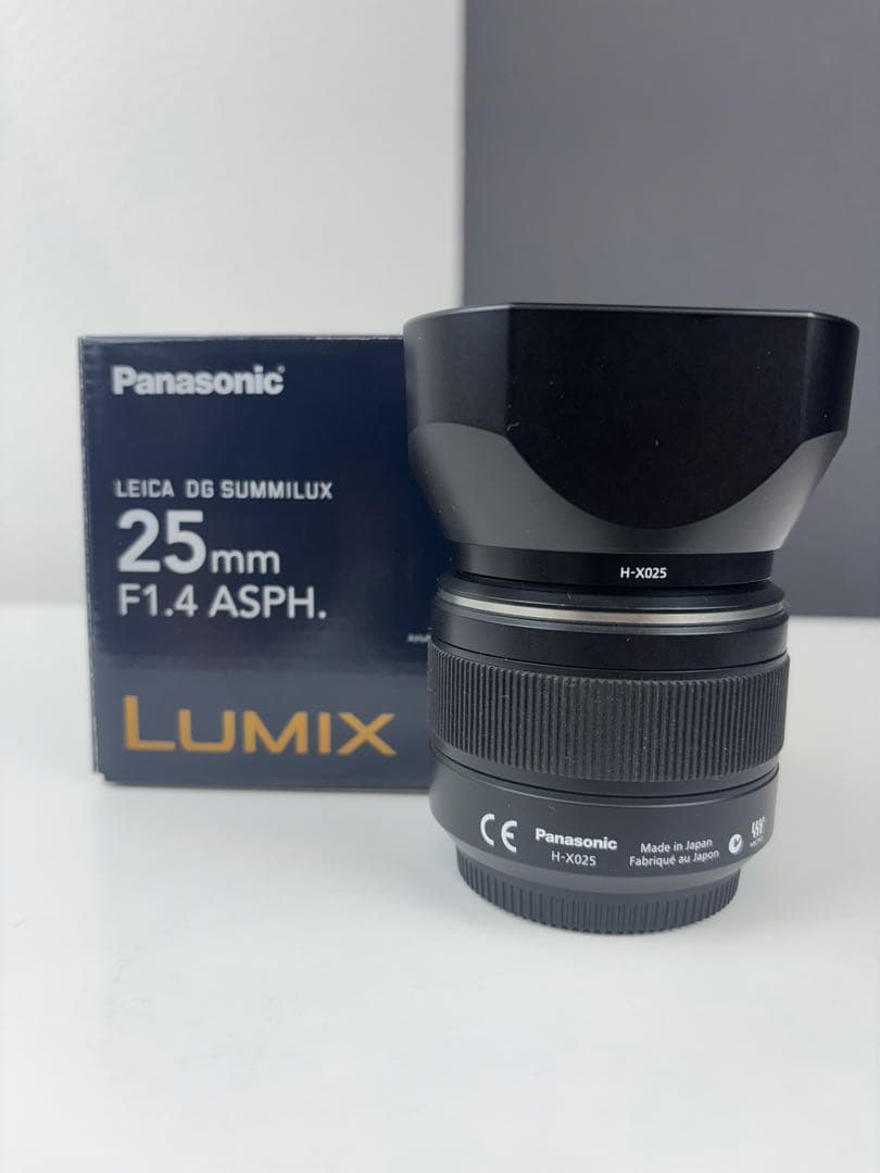 【美品】Panasonic H-X025 25mm