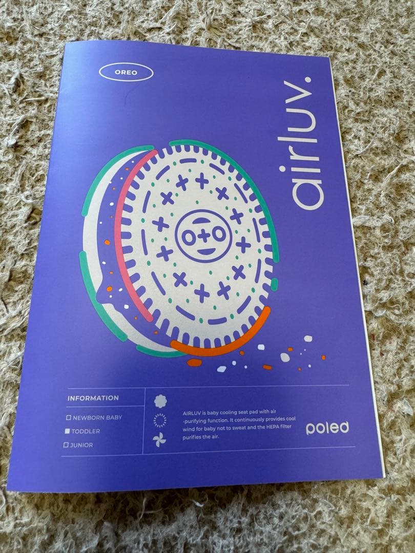 エアラブ4 オレオ ファン付き クールシート 暑さ対策 猛暑対策　動作確認済み