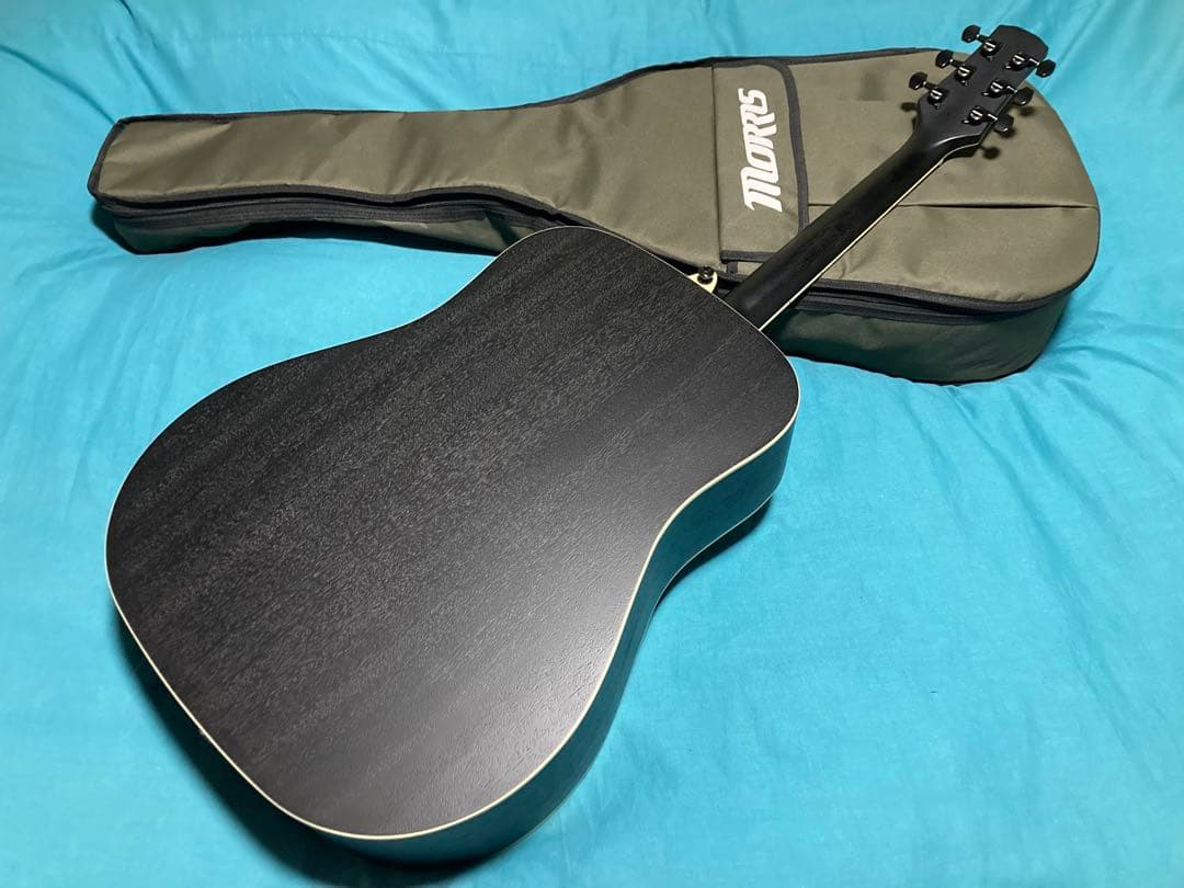 Morris M-021 BLKモーリスアコースティックギター