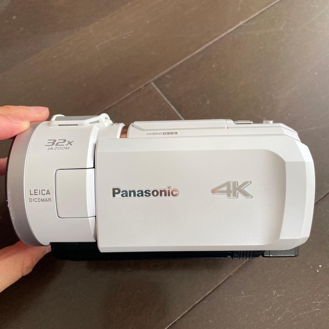 Panasonic HC-WXF1 4Kビデオカメラ　ホワイト