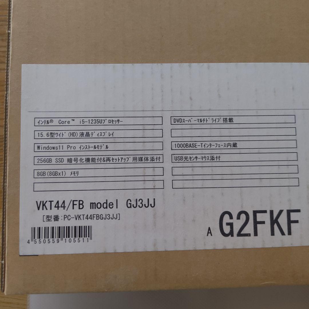 Windowsノート本体 NEC VersaPro VKT44/FB model GJ3JJ