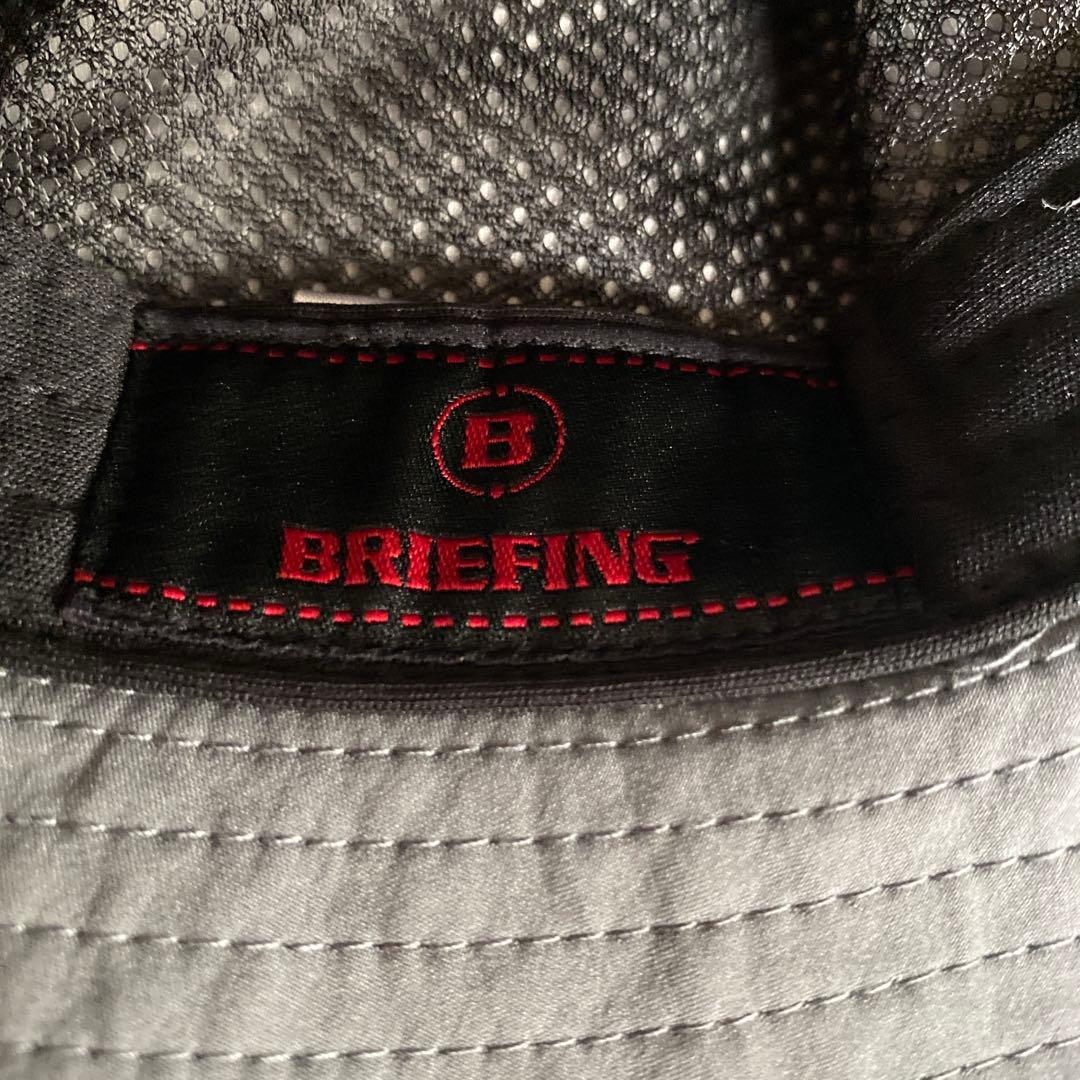 ジ*マ様 BRIEFING グレー バケットハット