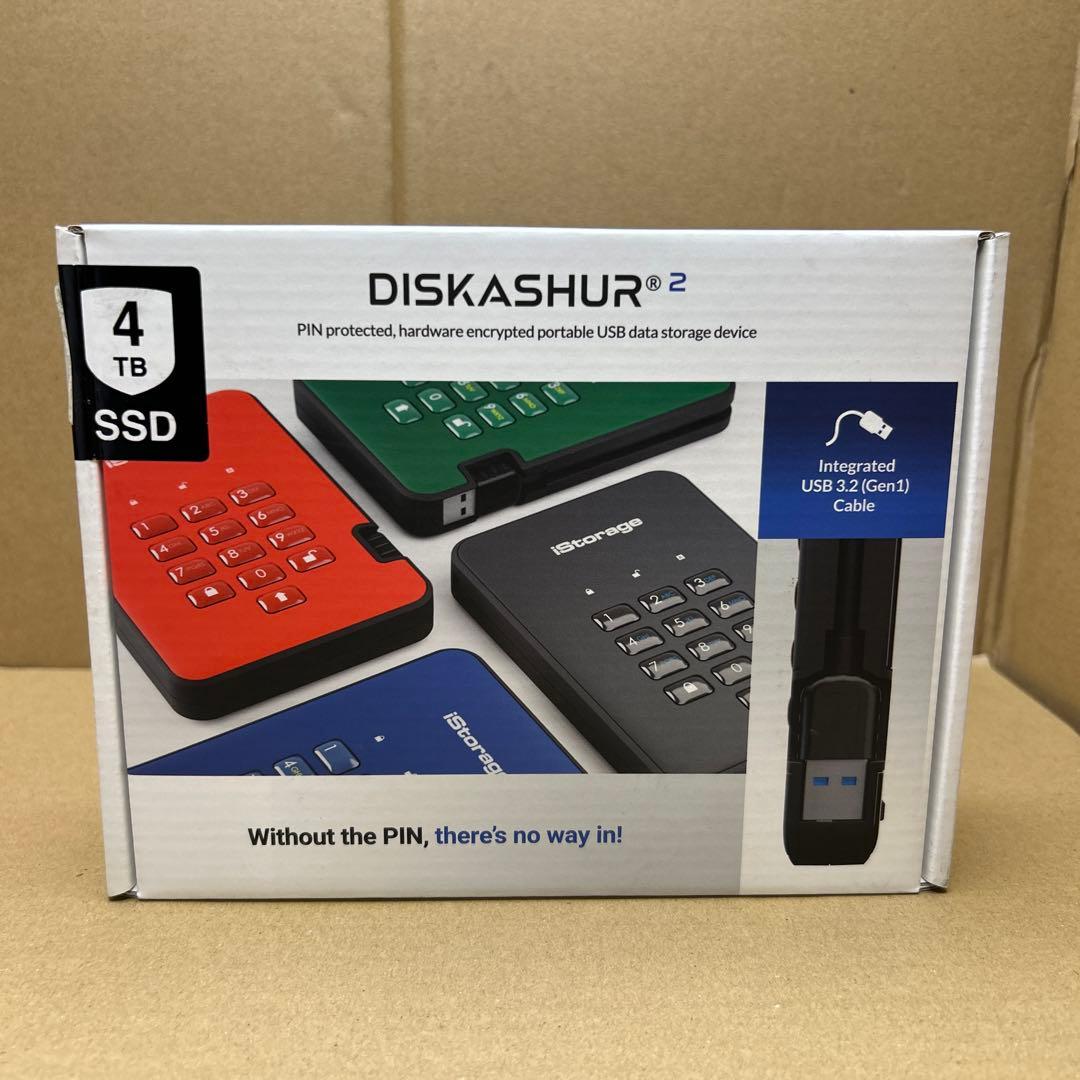 その他 iStorage diskAshur2 SSD USB 3.1 4TB