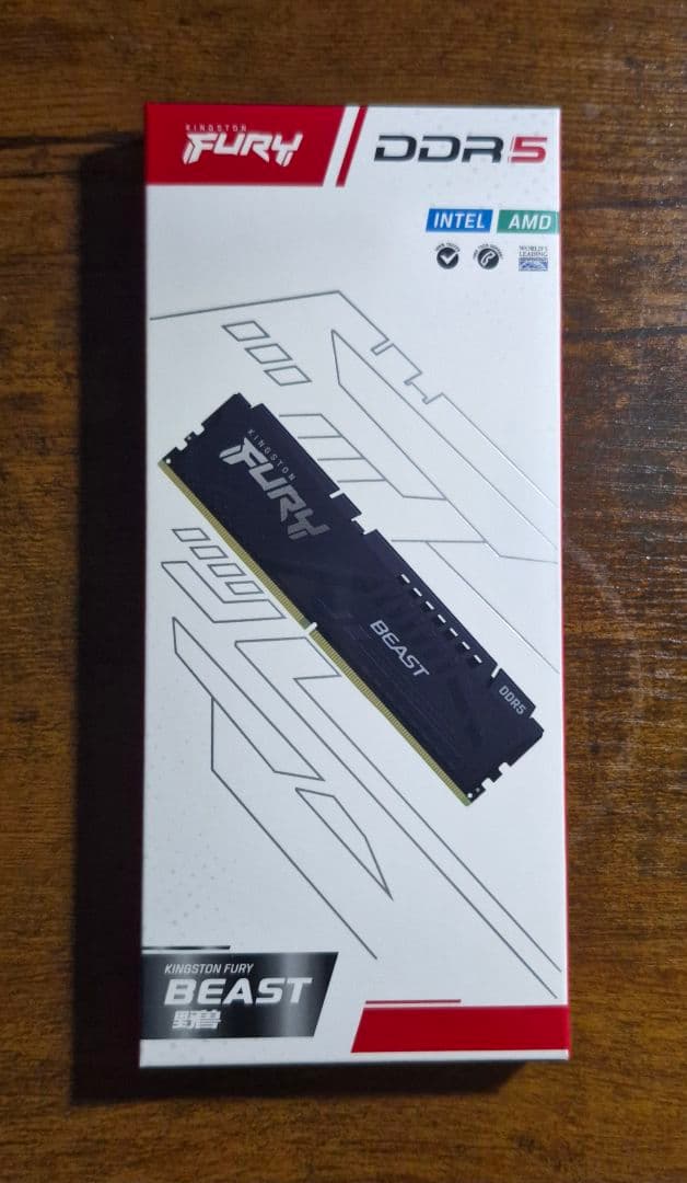 Kingston FURY Beast DDR5 16gb/5600 新品 1枚