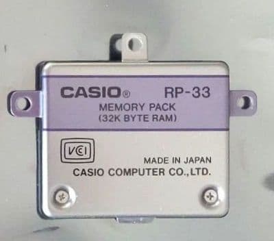 CASIO ポケコン用 メモリ　RP-33 32KB RAM増設RAM