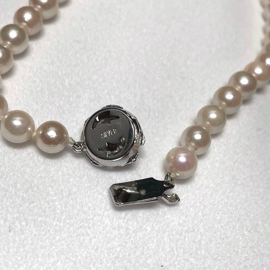 【テリ強】7.0-7.4mm あこや本真珠 ネックレス