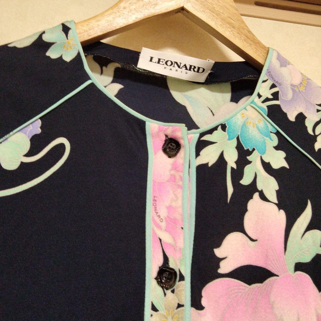 LEONARD フラワープリント チュニック