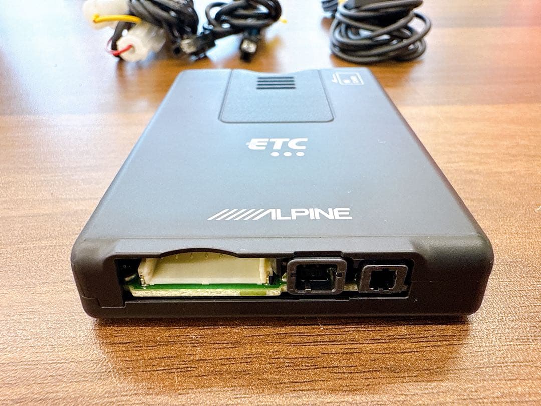 ALPINEアルパインHCE-B063ナビ連動ETC車載器