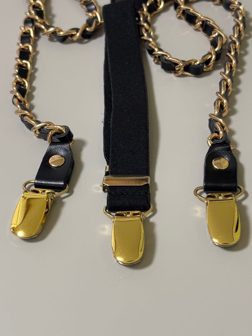 【TAKUYA∞ 着用】BECOME TREE チェーンサスペンダー